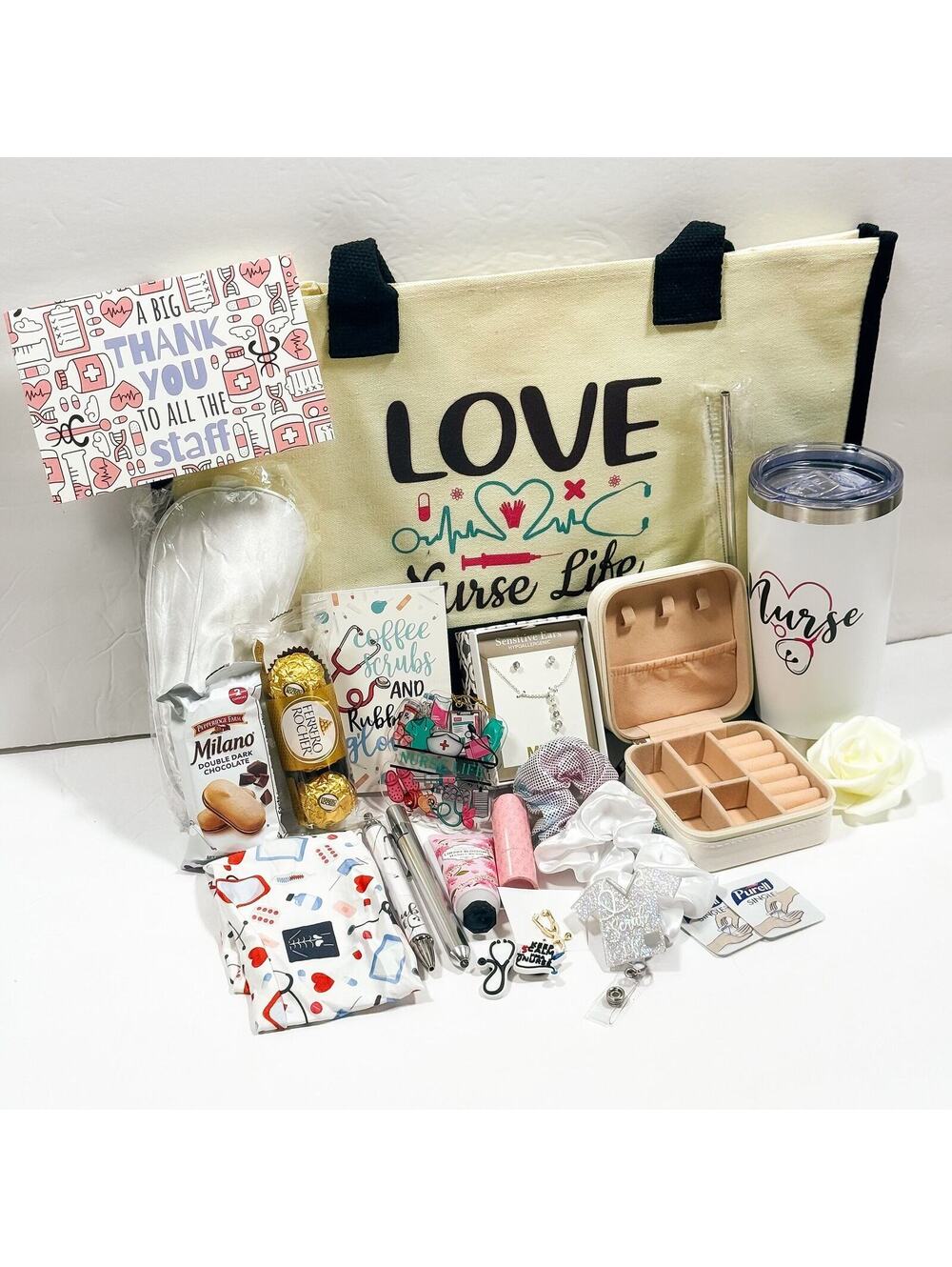 Luxury Nurse Gift Set Box - Self Care & Sweet Treats Pamper